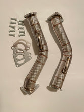 Load image into Gallery viewer, LUXMA Upgraded Exhaust Down Pipe test pipe for 370Z G37 Q50 Q60 VQ37HR downpipe