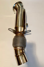 Load image into Gallery viewer, LUXMA 4" Downpipe for BMW 535i 640i X5 X6 F10 F11 F07 F12 F15 F16 N55 Engine