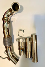 Load image into Gallery viewer, LUXMA downpipe for MK7 MK8 GTI EA888 Golf / Skoda RS 5E TFSI / A3 1.8T 2.0T