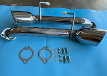 Load image into Gallery viewer, LUXMA Muffler Delete Axle Back 4.5 Inch Dual Tips Exhaust For 09-Up Nissan 370Z Z34
