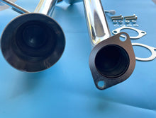 Load image into Gallery viewer, LUXMA Muffler Delete Axle Back 4.5 Inch Dual Tips Exhaust For 09-Up Nissan 370Z Z34
