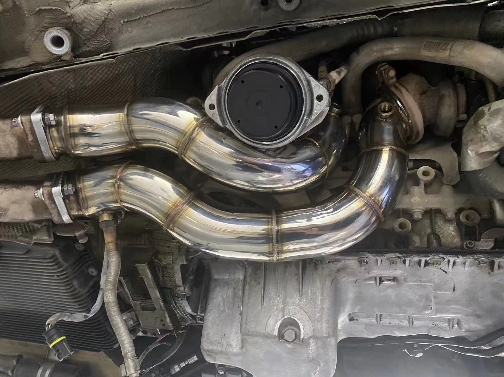 Luxma Downpipe for BMW N54 553i 135i - Luxma Performance