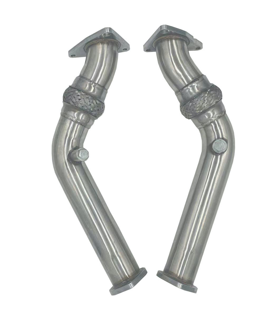 LUXMA Exhaust Downpipe Test Pipe for 370Z G37 Q50 Q60 VQ37HR
